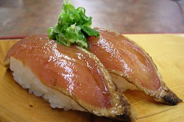 味付け鮮魚での寿司イメージ、